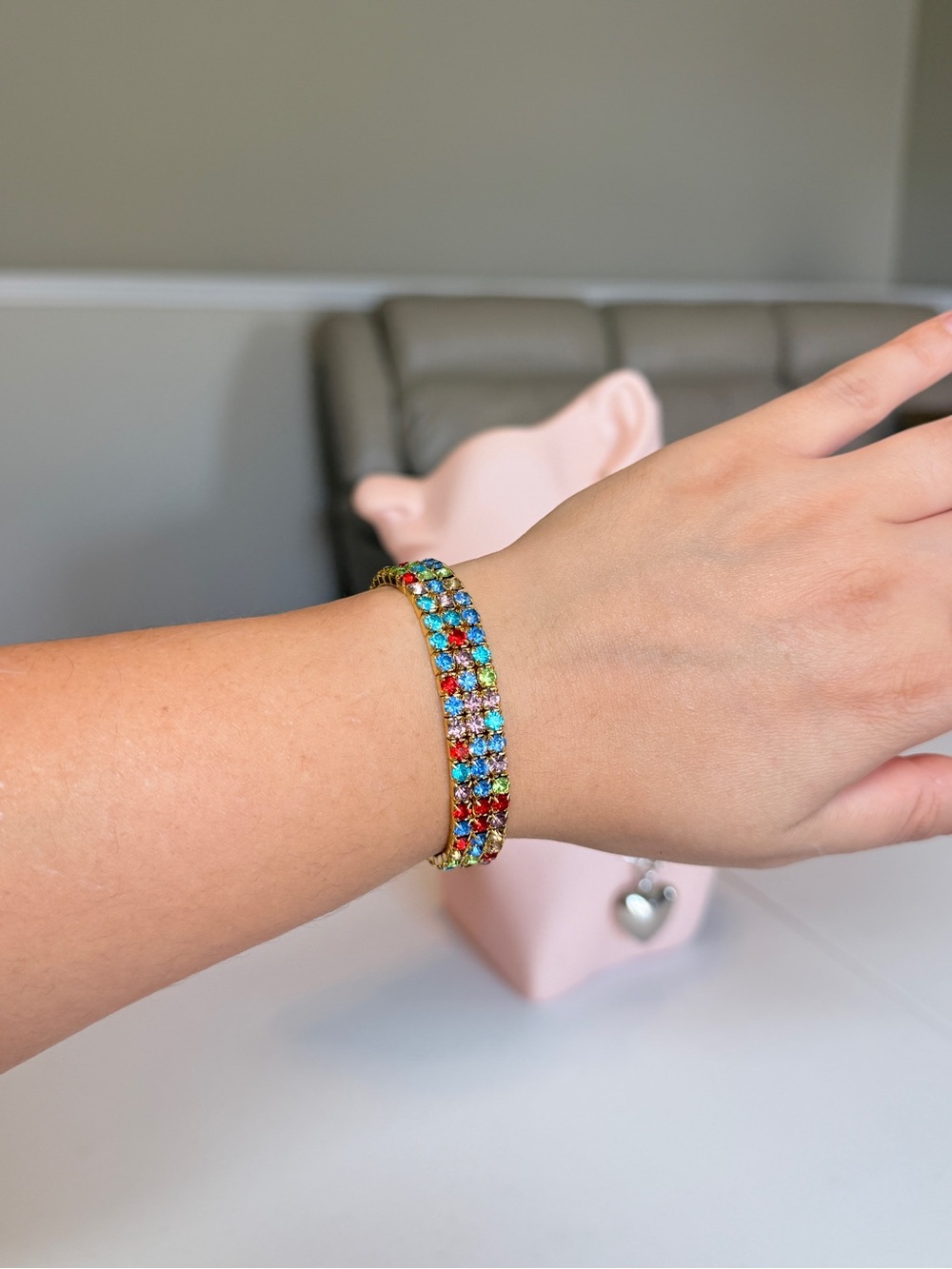 Multicolor Gemstone Bracelet